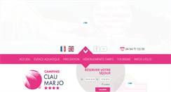 Desktop Screenshot of camping-clau-mar-jo.fr